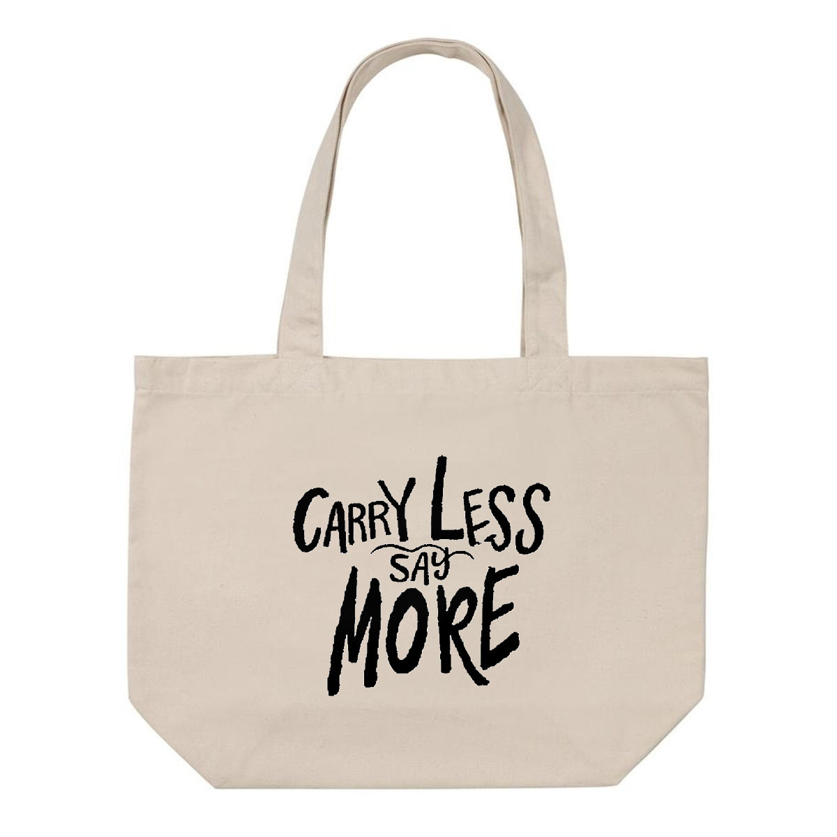 Maxitote “Carry less, say more” - fronte_0