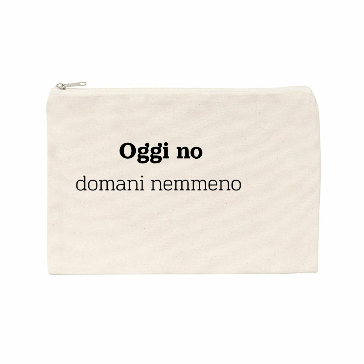 Pochette “Oggi no, domani nemmeno “ - fronte_naturale