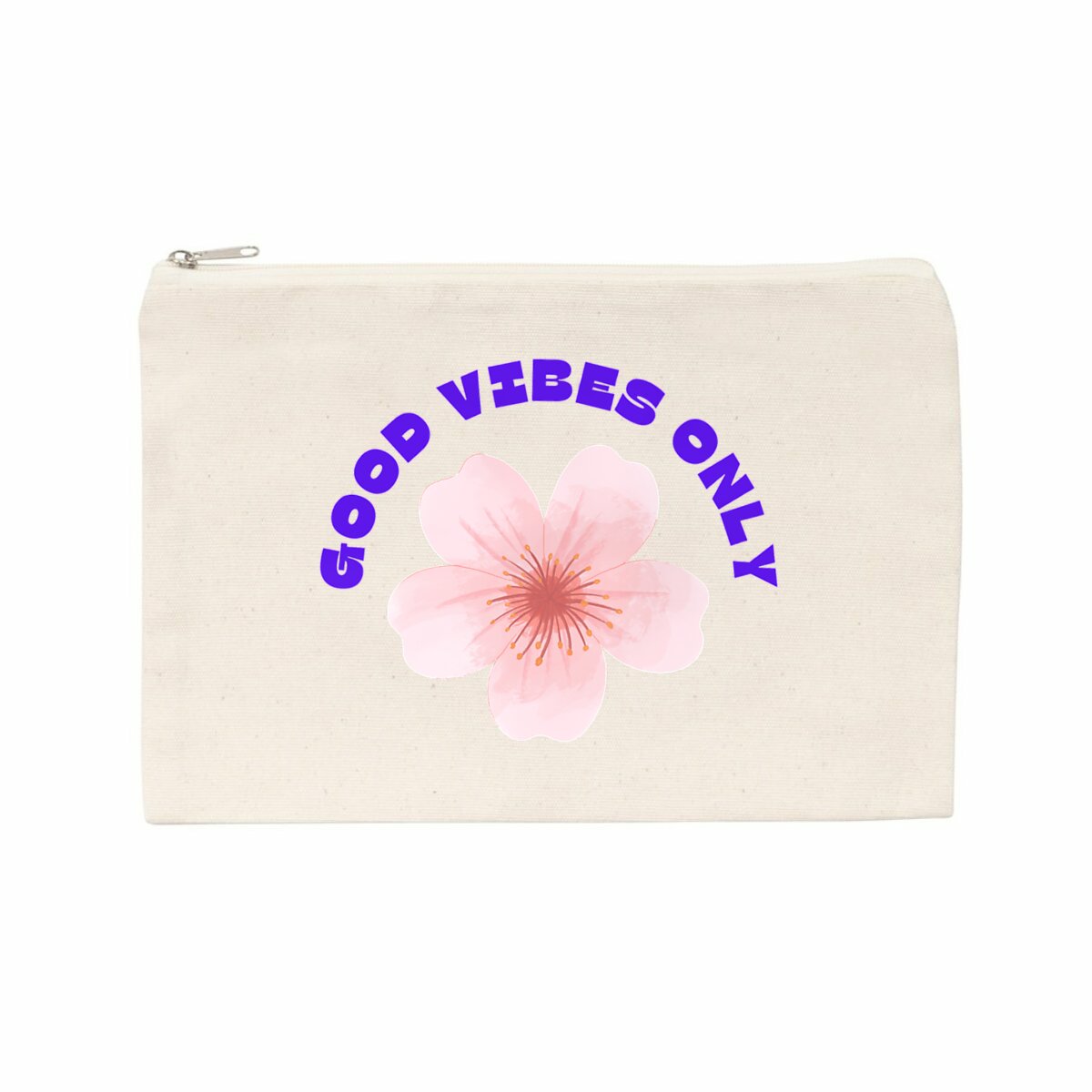 Pochette “Good vibes only” - fronte_naturale