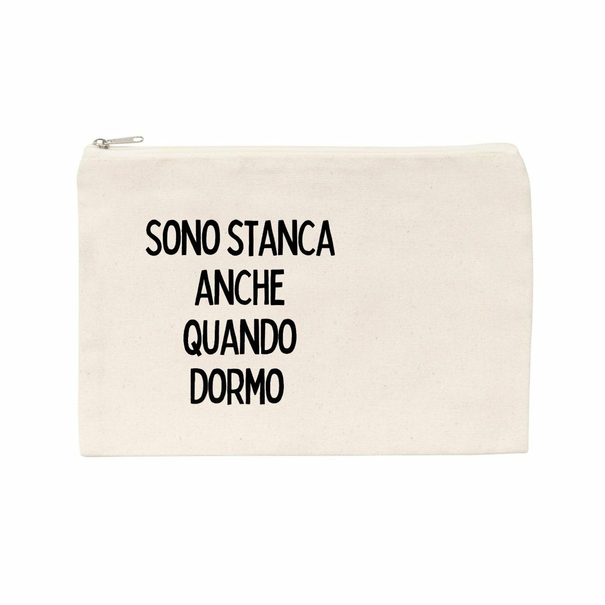 Pochette “Sono stanca anche quando dormo” - fronte_naturale