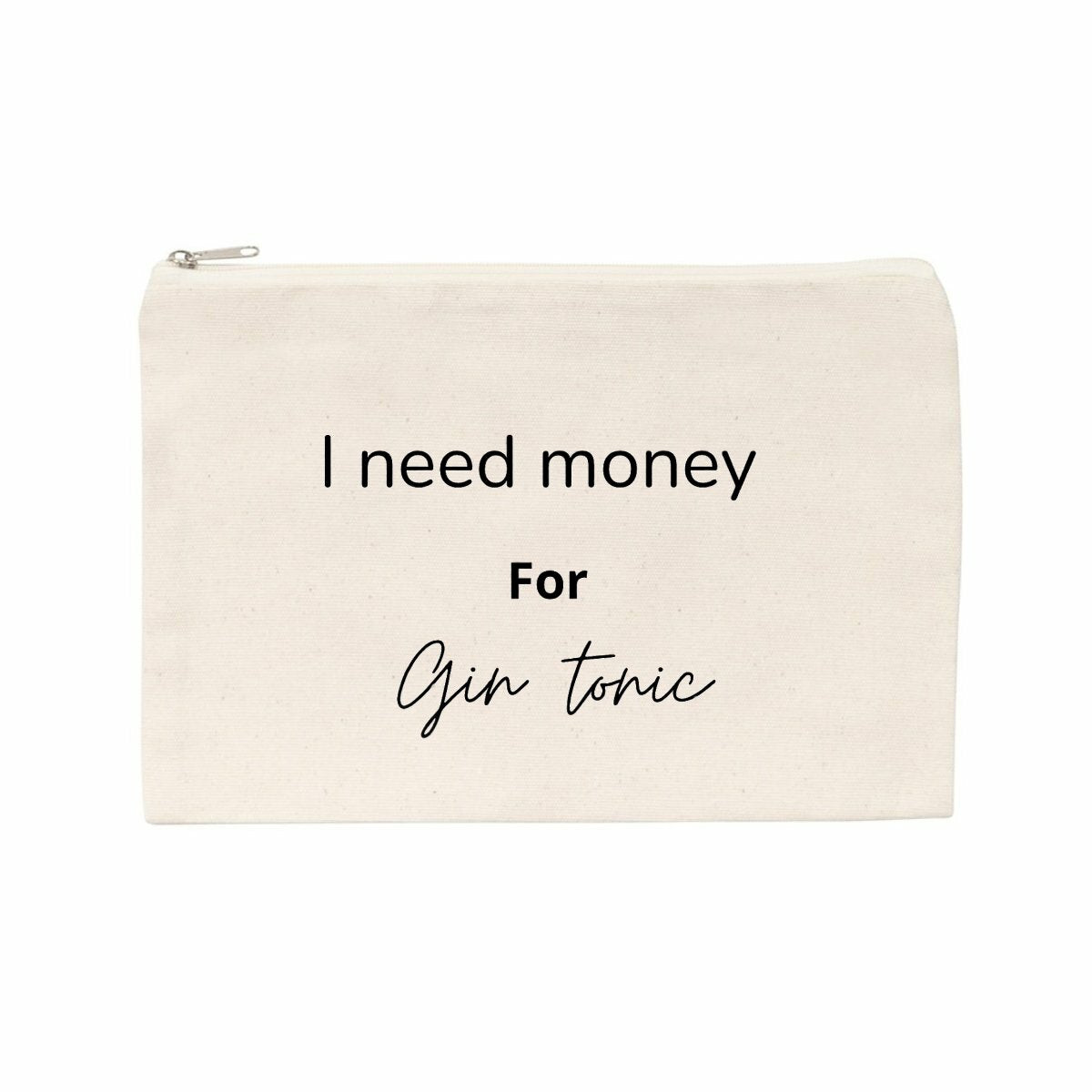 Pochette:” I need money for gin tonic” - fronte_naturale