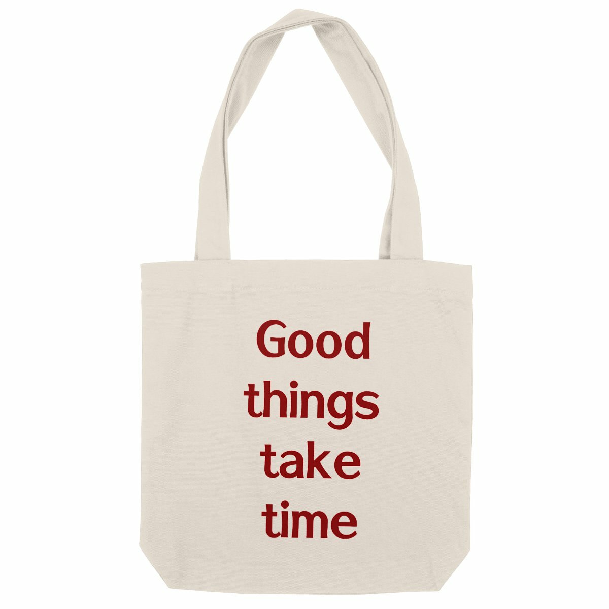 Midtote “Good things take time” - fronte_naturale