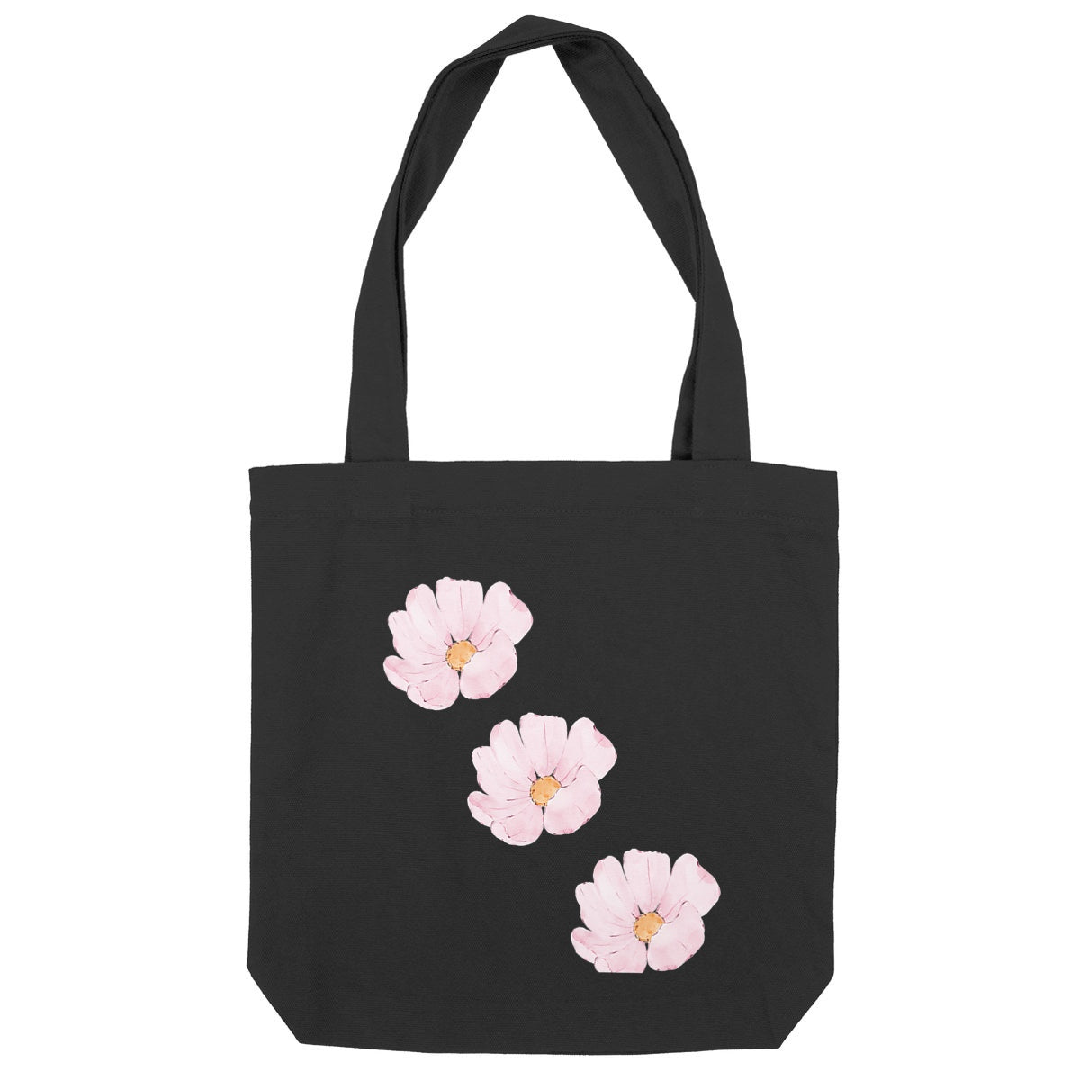 Midtote “fiorellini” - fronte_nero