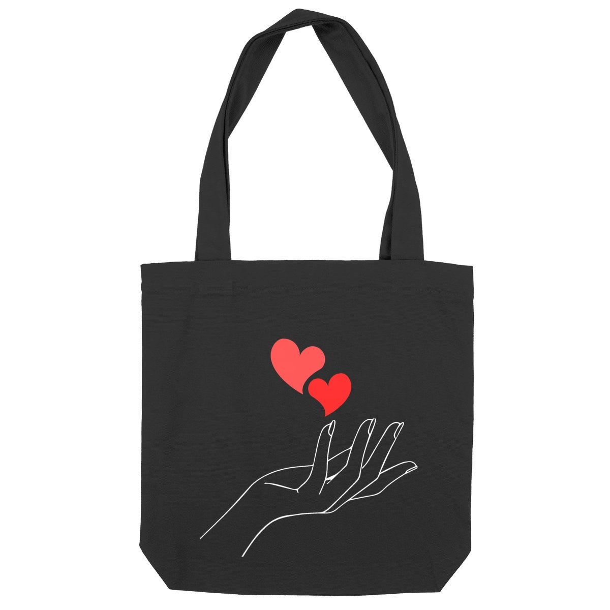 Midtote “mano” - fronte_nero