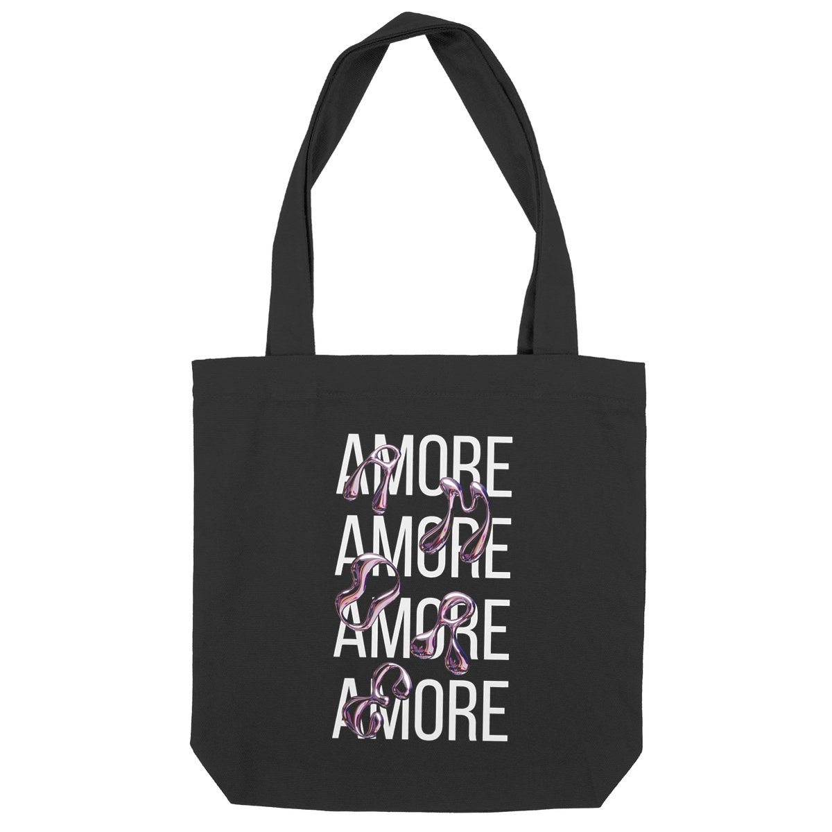 Midtote “Amore” - fronte_nero