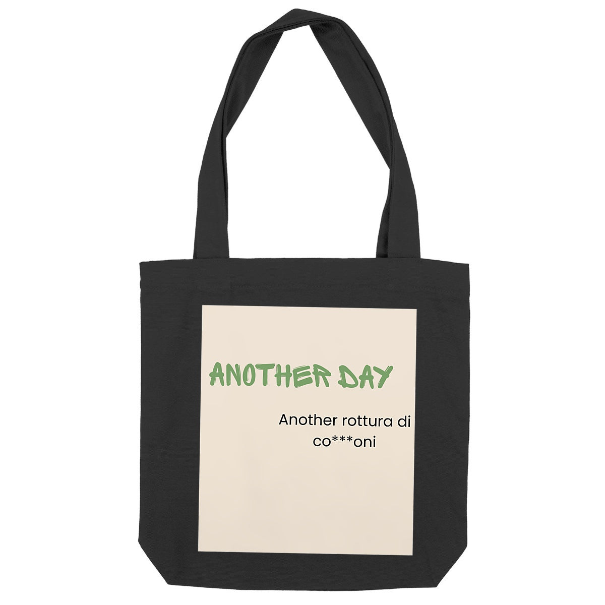 Midtote “Another day” - fronte_nero